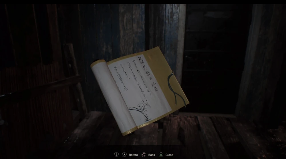 This book is a non-functional interactable. Its sole purpose is to support environmental storytelling and world-building, contributing to atmosphere rather than gameplay progression.